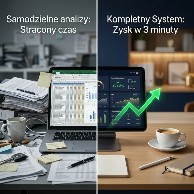 Porównanie — chaos vs Kompletny System Emerytalny